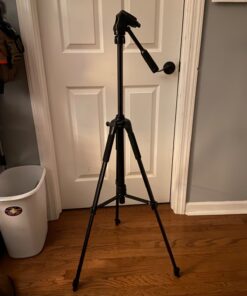 Lightweight 57-inch Camera Tripod for Canon EOS Rebel T3, T3i, T4i, T5, T5i T6i, T6s, T7, T7i, EOS 60D, EOS 70D, EOS 80D, EOS 5D Mark III, EOS 6D, EOS 7D Mark II, EOS-M, EOS-M3, EOS-M50 Cameras 16 81RtxTnIOAL