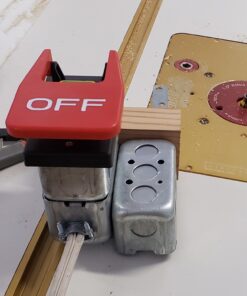 POWERTEC 71054 120V Magnetic Paddle Switch, 1/2 HP, fits Table Saw, Router Table, Drill Press, Bench Saw, Band Saw 1 Count (Pack of 1) 28 81RuLcJhRnL