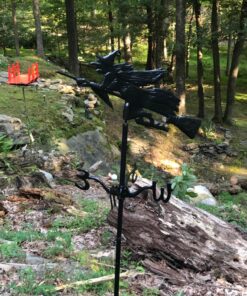 Whitehall Products Flying Witch Garden Weathervane, Black 35 81RuxUyS7fL