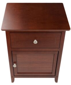 Winsome Wood Eugene Accent Table, Walnut FURNITURE 47 81RuzyMkOjL