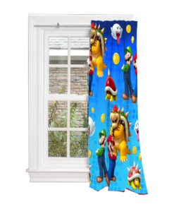 Franco Kids Room Darkening Window Curtain Panel, 42 in x 63 in, Super Mario 25 81RvNGf50SL