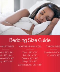 Sunbeam Heated Throw Blanket | LoftTec, 3 Heat Settings, Sand - TSL8TS-R783-31A00 11 81RvbbnMwrL 1