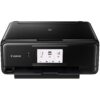 Canon Office Products TS8120 Wireless All-In-One Printer with Scanner and Copier: Mobile and Tablet Printing, with Airprint(TM) and Google Cloud Print compatible, Black, Works with Alexa