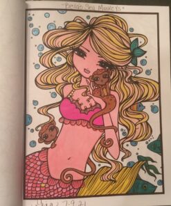 Mermaids, Fairies, & Other Girls of Whimsy Coloring Book: 50 Fan Favs 75 81RxUI76tBL