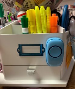 SadoTech Wireless Doorbell for Home - Battery Operated, 1000 Feet, Wireless Door Bell w/LED Flash, 1 push button + 1 receiver, Baby Blue 25 81Ry8dc2eL