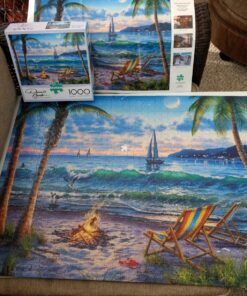 Buffalo Games - Darrell Bush - Coastal Twilight - 1000 Piece Jigsaw Puzzle 29 81RyUKTteKL