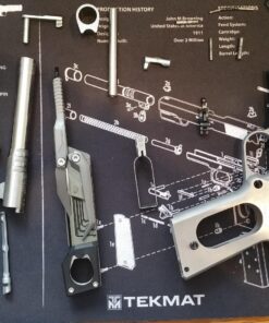 Real Avid Pistol Tool for Gun Maintenance | 19 in 1 Pistol Multitool & Handgun Utility Tool for Striker Fired & 1911 Platforms, Includes 1911 Bushing Wrench, Tanto Knife & Laser Sights Adjusters 52 81RyvZA ntL 1