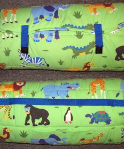 Wildkin Original Nap Mat with Reusable Pillow for Boys & Girls, Perfect for Elementary Daycare Sleepovers, Features Hook & Loop Fastener, Cotton Blend Materials Nap Mat for Kids (Wild Animals) Wild Animals 25 81Ryy6d1bTL