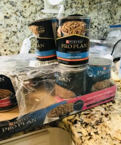Purina Pro Plan Sensitive Skin and Stomach Dog Food Pate, Sensitive Skin and Stomach Salmon and Rice Entree - 13 oz. Can Salmon & Rice - Wet Dog Food (12) 13 oz. Cans 39 81RzSTykx2L