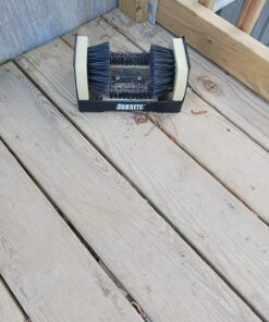 Jobsite The Original Boot Scrubber - All Weather Industrial Shoe Cleaner & Scraper Brush 1 Pack 35 81S kS0ZRSL