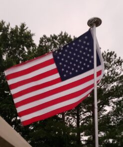 Grace Alley American Flag: American Made 4x6 FT US Flag Made in USA - Embroidered Stars and Sewn Stripes. This American Flag Meets The US Flag Code. 29 81S2DDk70tL