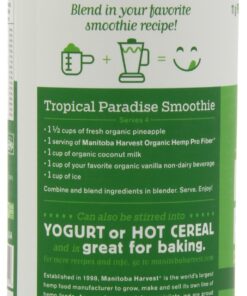 Manitoba Harvest HEMP PRO FIBER, 16 Ounce Tubs (Pack of 2) 13 81S2n8KelSL