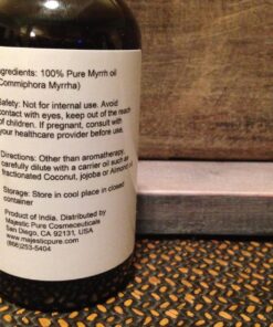 MAJESTIC PURE Myrrh Oil Premium Quality, 4 Fl Oz 37 81S3B0GFUrL