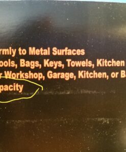 PRIMADA Extra-Strong Set Magnetic Hooks, 2pc, Chrome 19 81S5dv 4tUL