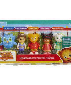 Daniel Tiger's Neighborhood Friends Figures Set, Multicolor (25014-TT) Friends 5-Pack 24 81S7SjIYm1S