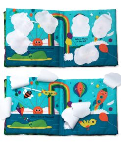 Melissa & Doug Soft Activity Baby Book - The Wonderful World of Peekaboo! - Lift The Flap Busy Book For Toddlers, Sensory Toys For Babies And Toddlers 29 81S7YxGEUiL 2