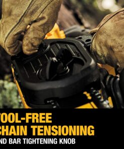DEWALT 20V MAX* XR Chainsaw, 12-Inch, Tool Only (DCCS620B) Chainsaw Bare Tool Only 34 81S7bPY27nL