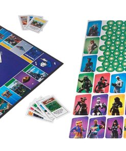 Monopoly: Fortnite Edition Board Game Inspired by Fortnite Video Game Ages 13 & Up 14 81S7bo6tIXL
