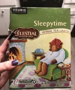 Celestial Seasonings Sleepytime Herbal Tea, Single-Serve Keurig K-Cup Pods, 24 Count 24 Count (Pack of 1) 21 81S7yuCcj L