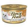 Purina Fancy Feast Tender Chicken and Liver Feast Classic Grain Free Wet Cat Food Pate - (24) 3 oz. Cans Liver & Chicken 3 Ounce (Pack of 24) 66 81S8jdBXLdL 1
