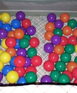 Intex Set of 100 Coloured Balls 3" 39 81S8ttU9qL