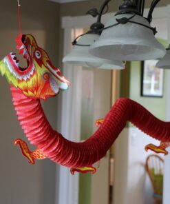 Fun Express Chinese Paper Dragon Decoration 3 Count