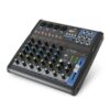 Pyle Professional Audio Mixer Sound Board Console - Desk System Interface with 6 Channel, USB, Bluetooth, Digital MP3 Computer Input, 48V Phantom Power, FX16 Bit DSP- PMXU63BT , Black 38 81SBdWNu nS