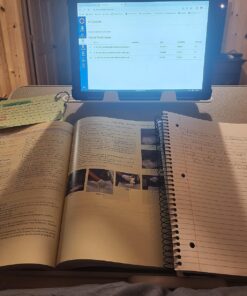 Laptop Bed Tray Desk, SAIJI Adjustable Stand for Bed, Foldable Table with Storage Drawer Eating, Working, Writing, Gaming, Drawing (Gray, X-Large) Gray 23.6 x 17.7 In 26 81SCRhQETL