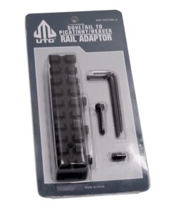 UTG MNT-PMTOWL-A New Gen Dovetail to Picatinny/Weaver Adaptor Mount, One Size Black 31 81SDTpsTDuL