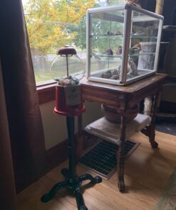 6260 Great Northern 15" Vintage Candy Gumball Machine & Bank with Stand - Everyone Loves Gumballs! Red 46 81SEdeRvwL