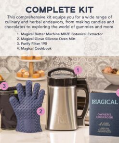 Magical Butter Machine MB2E Butter Maker Herb Infuser Gummy Maker Machine with Cookbook Included 33 81SEtoZS72L
