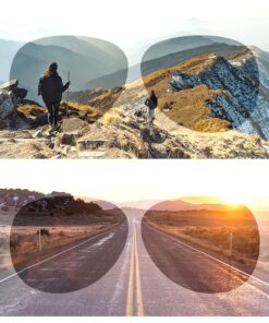 Costyle Retro Polarized Clip on Flip up Plastic Sunglasses Driving Fishing Traveling Yellow 13 81SFngleDlL