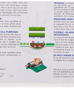 Andrews 30-Foot 2 Tube Sprinkler Hose 10-12346,Multicolor 16 81SG3y9ikL