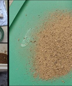 SE 13 1/4 Inch Stackable Classifier Gold Prospecting Pan - 1/8 Inch Stainless Steel Mesh Sifting Pan, Green Pans 21 81SH6ODCdKL