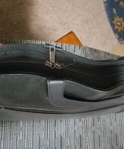 ENGPOW Expanding File Folder with Portable-Handle Document Organizer Briefcase Business Filing Bag A4 and Letter Size 13 Pockets Labels Zipper Closure Fireproof Non-Itchy Silicone Coated 21 81SKciz0JOL