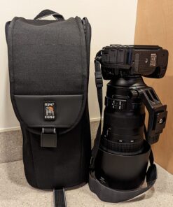 Ape Case ACPROLC18 Professional Large Lens Case, Black/Yellow 47 81SKu66XElL