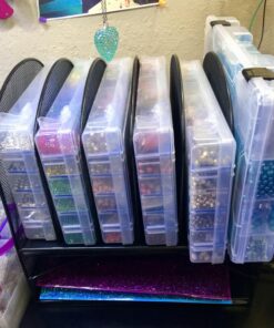 Safco, Onyx Desk Organizer with 6 Vertical & 2 Horizontal Trays , File Organizer for Home, Office, Classroom & More, Steel Mesh Construction 2 Tray 6 Sorter 34 81SLYbcf35L 1