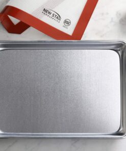 New Star Foodservice | Commercial-Grade Bun/Sheet Pan 18-Guage (9 x 13 x 1 inch (Quarter Size)) 9 x 13 x 1 inch (Quarter Size) 30 81SLa7QPnOL