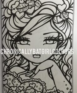 Sweet & Simple Whimsy Girls: Mermaids and More to Color 86 81SOlK6MjgL