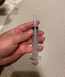 Frienda Large Plastic Syringe 4 Pack Measuring Syringe Tools Dispensing Multiple Uses(20 ml) 20 ml 31 81SQ1RvkqsL