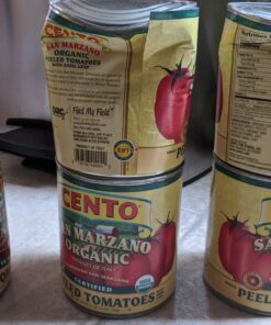 Cento San Marzano Organic Peeled Tomatoes (Pack of 6) 45 81SQky71jkL