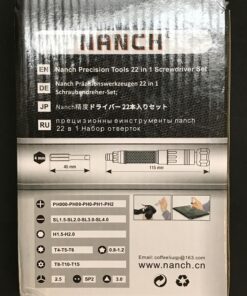 Nanch Small Precision Screwdriver Set for Electronics,22 in 1 Micro Screwdriver Set with Extendable Aluminum Handle 22 in 1 59 81SR6cWf1tL