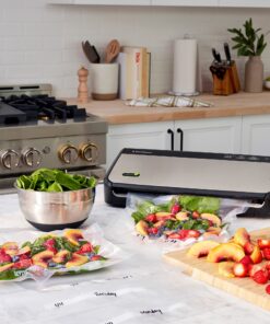 FoodSaver FM2435 Vacuum Sealer Machine with Bonus Handheld Vacuum Sealer and Starter Kit, Safety Certified, Silver 40 81SRMkKY mL