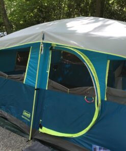 Coleman 8-Person Camping Tent with Built-in Closet | Tenaya Lake Cabin Tent with Fast Pitch Setup 66 81SRQm7fOdL
