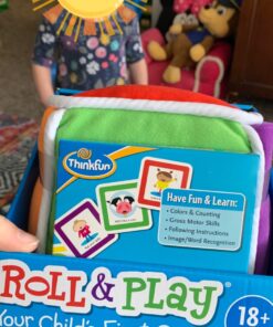 Think Fun Roll and Play - Your Child's First Game! Award Winning and Fun Toddler Toy for Parents and Kids 18 Months and Older, Multicolor 35 81SRiJC1u3L