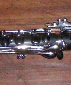 Eastar B Flat Clarinet for Beginner, Ebonite Clarinet Nickel-plated with 2 Barrels, 3 Reeds, White Gloves, Hard Case, Cleaning Kt, ECL-300 Nickel keys, Student style 55 81STt7pe L