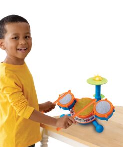 VTech KidiBeats Kids Drum Set, Orange Standard Packaging 28 81SV42qe0wS