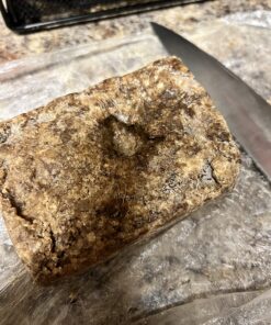 Premium African Black Soap - Pure 1 pound Bulk. Raw Organic Soap for Acne, Dry Skin, Rashes, Burns, Scar Removal, Face & Body Wash, From Ghana West Africa - Authentic African Moisturizer 35 81SYJVroG L 1