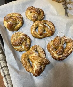 Pretzel Making Kit - Real Cooking Set for Kids Ages 5-12+ with Recipe and Ingredients - Kids Baking Set for Girls & Boys - Great Gift for Family Bonding Baketivity Kit Pretzel 23 81SZG8TxjjL