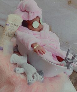 Sophia's Classic White Clawfoot Bathtub with Handheld Shower Head and Faucet Furniture Set for 18" Dolls, White/Silver 24 81SZb9zmP4L